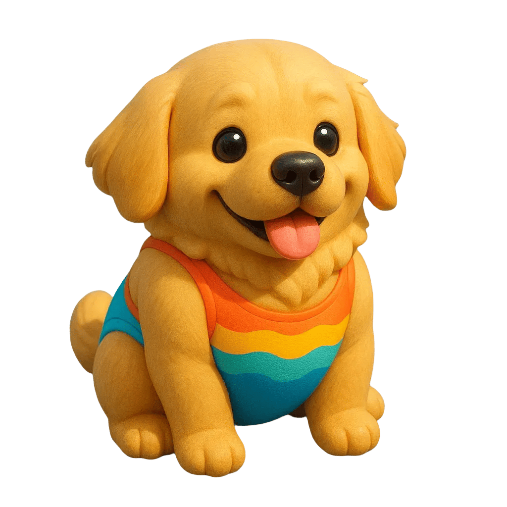 Fun Golden Retriever Advent Calendar 2025