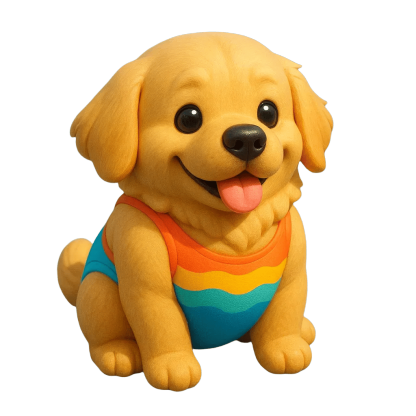 Fun Golden Retriever Advent Calendar 2025