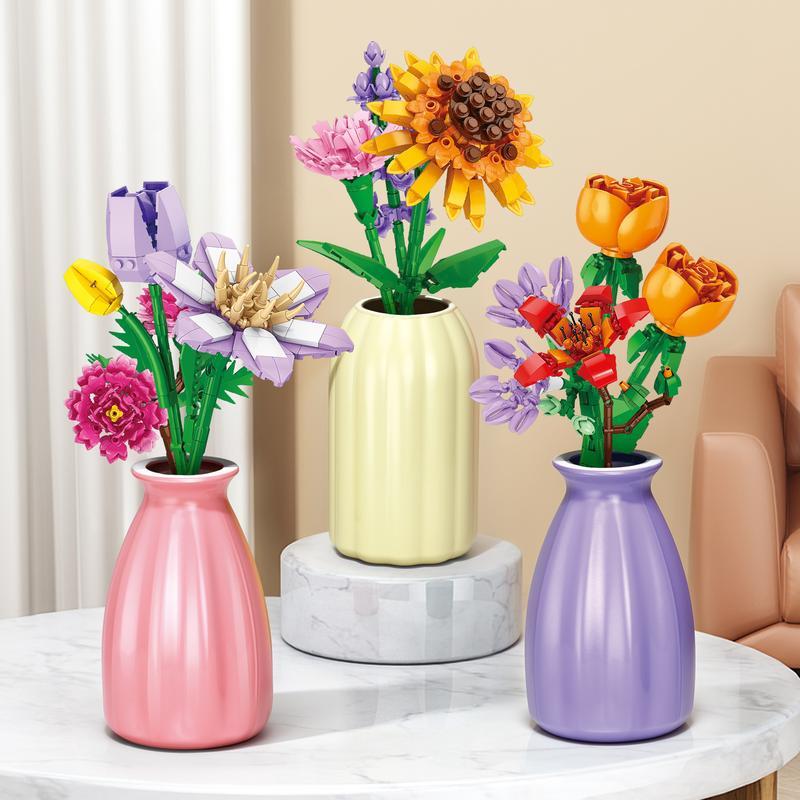 24 Day Calander Flower Puzzle Set