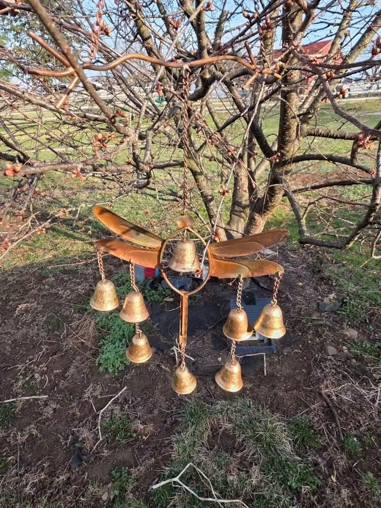 ✨ Limited Edition Handmade Dragonfly Wind Chime with Bells
