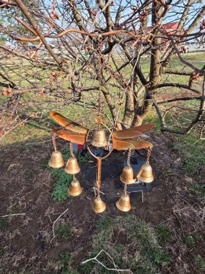 ✨ Limited Edition Handmade Dragonfly Wind Chime with Bells