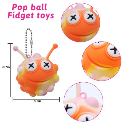 2025 Animal Pop Balls Christmas Gift Set– 30 Fun & Stress-Relief Toys! 🐻🦊🐸