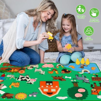 🔥LAST DAY 50% OFF- Felt Board Story Set for Toddlers