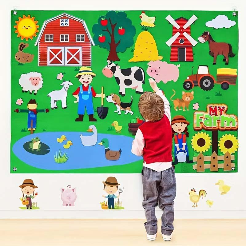 🔥LAST DAY 50% OFF- Felt Board Story Set for Toddlers