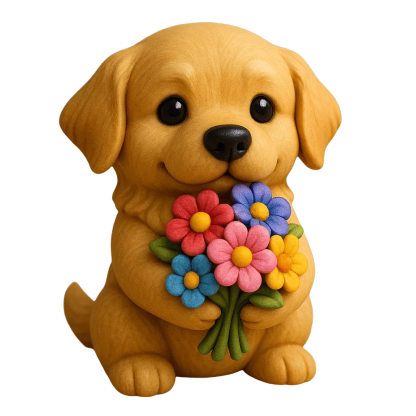 Fun Golden Retriever Advent Calendar 2025