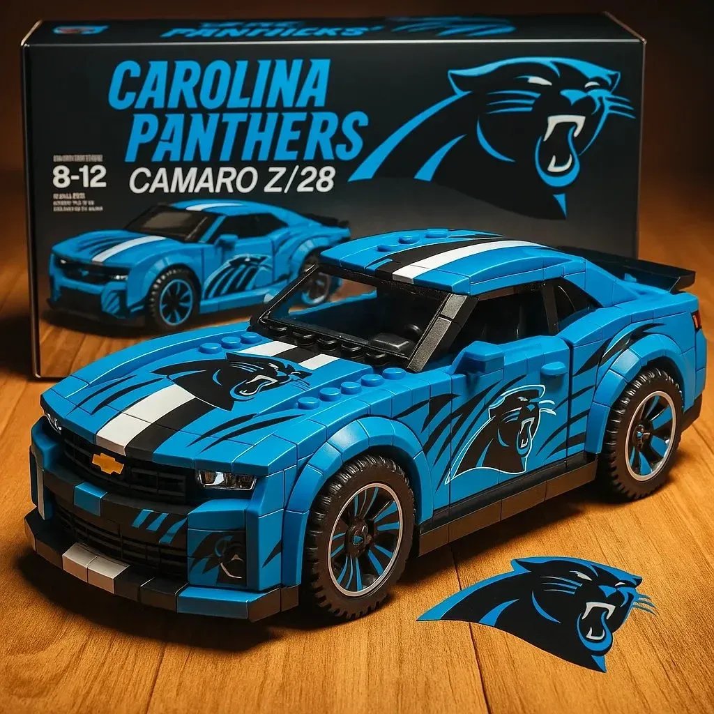🔥Limited Edition🏈Football Team Camaro Z/28 Building Block
