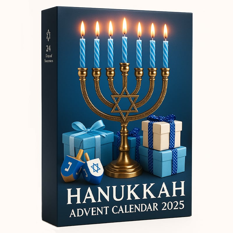 🔥LAST DAY 49% OFF -✨Hanukkah Advent Calendar 2025