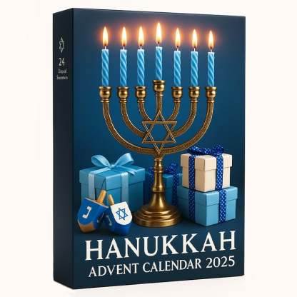 🔥LAST DAY 49% OFF -✨Hanukkah Advent Calendar 2025