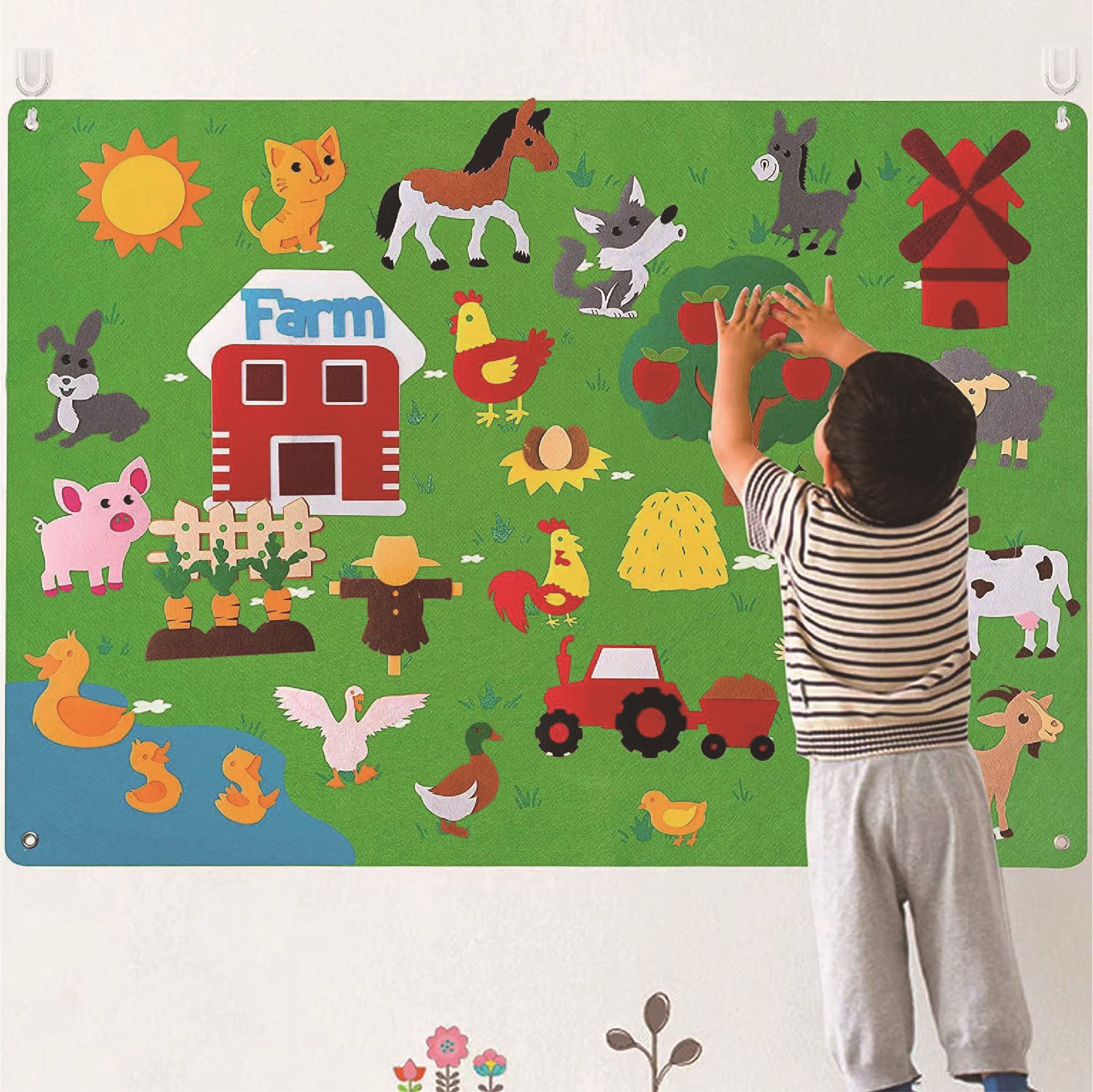 🔥LAST DAY 50% OFF- Felt Board Story Set for Toddlers