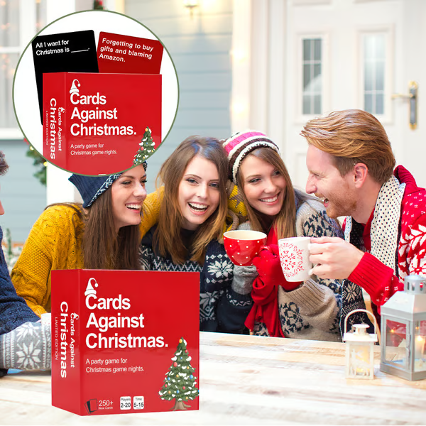🔥Cards Against Christmas - Game for Christmas Nights