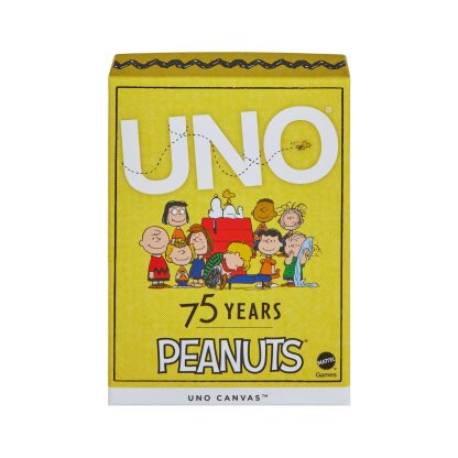UNO Canvas Peanuts Card Deck