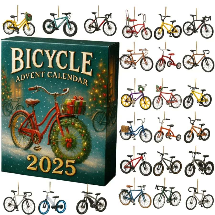 Bicycle Themed Advent Calendar 2025