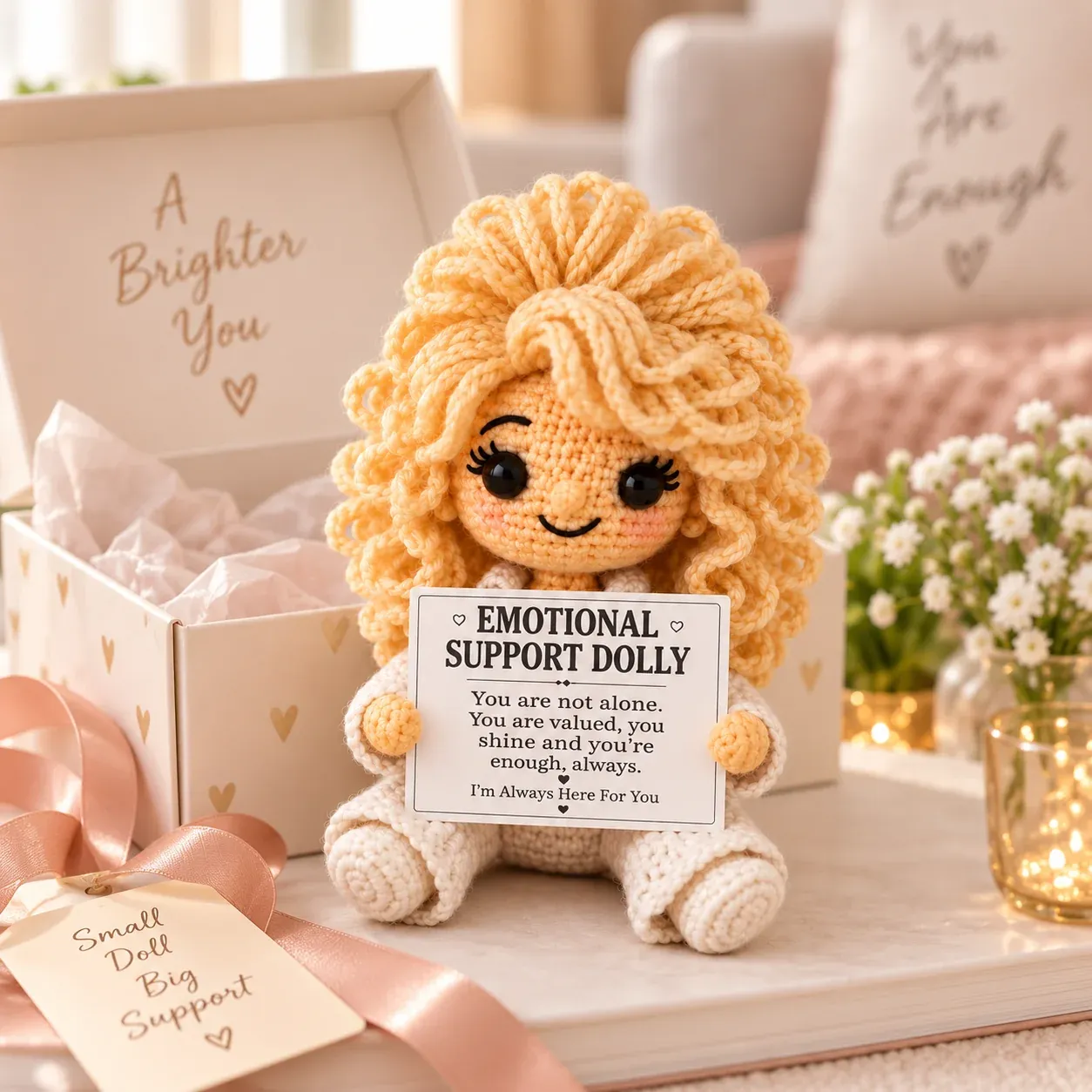 🔥LAST DAY 50% OFF - 💗Always With You Country Music Inspired Comfort Doll 