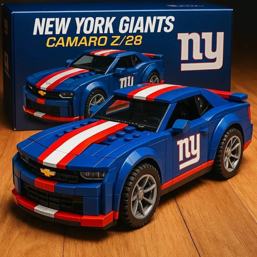🔥Limited Edition🏈Football Team Camaro Z/28 Building Block