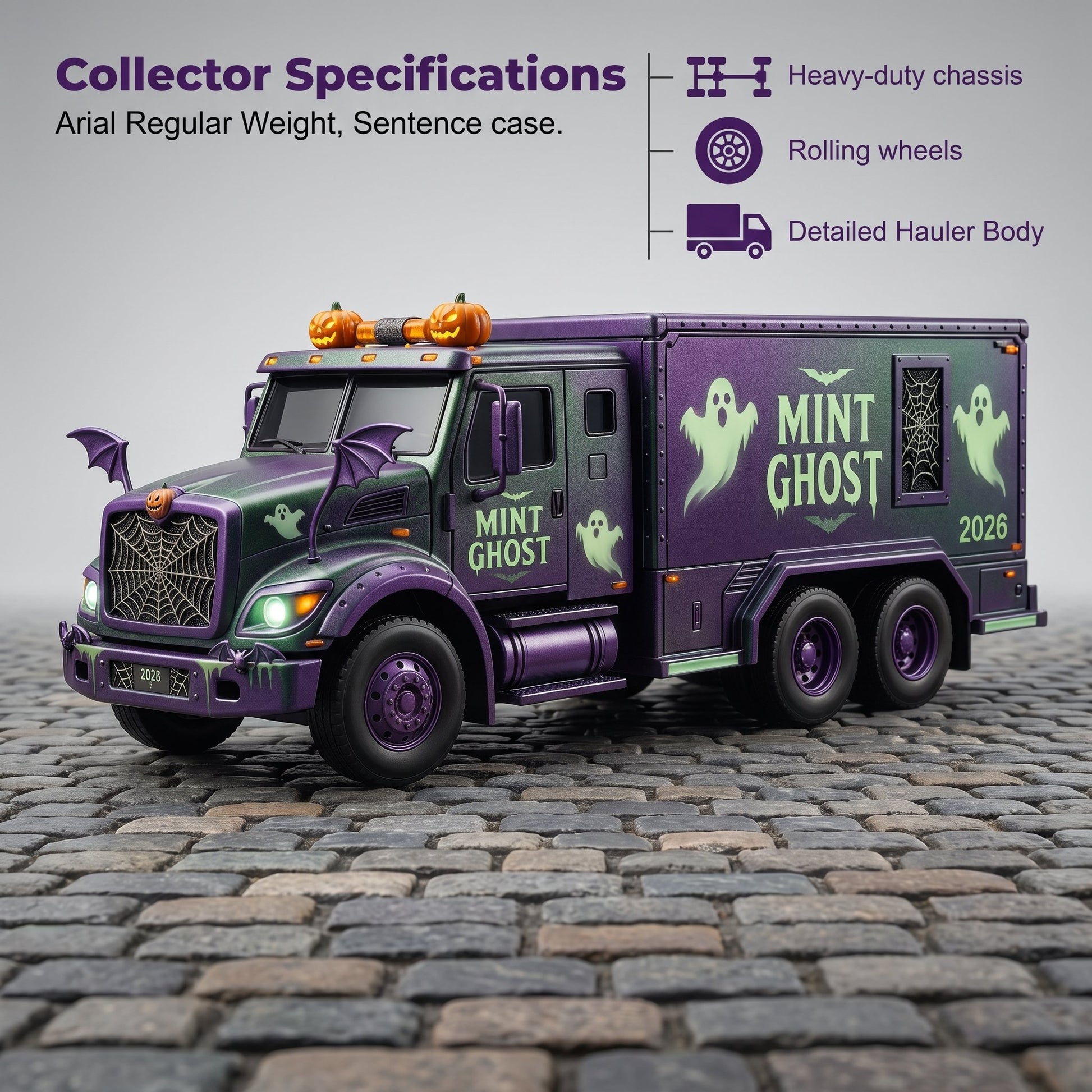 💥🏆Spooky Mint Ghost Hauler – 2026 Halloween Collector’s Edition