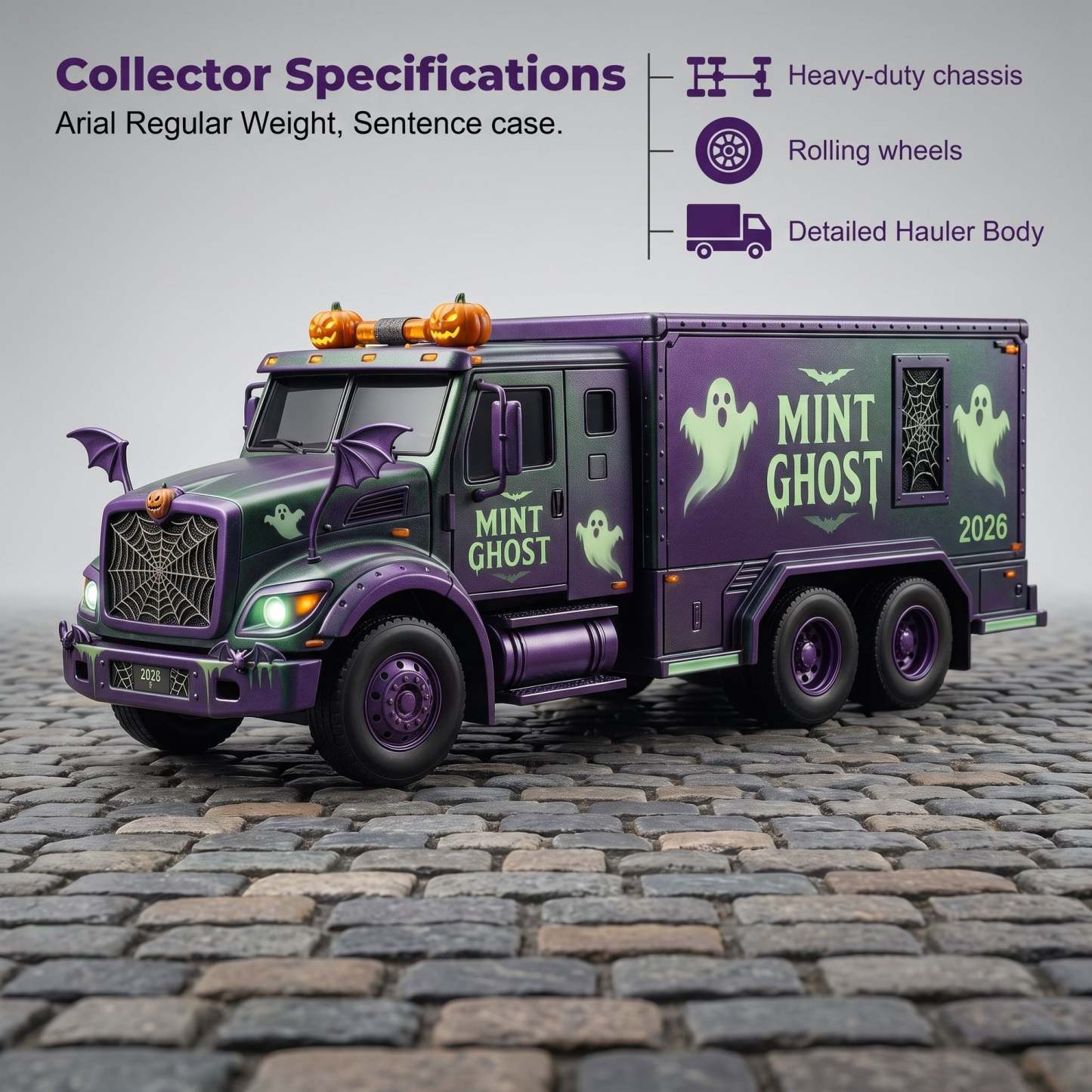 💥🏆Spooky Mint Ghost Hauler – 2026 Halloween Collector’s Edition