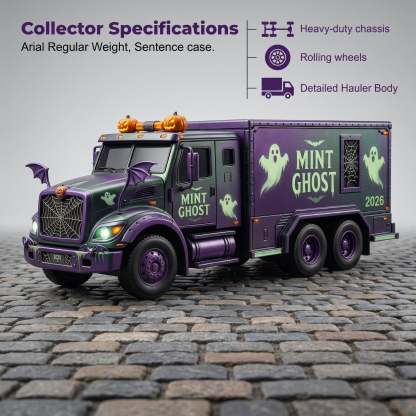 💥🏆Spooky Mint Ghost Hauler – 2026 Halloween Collector’s Edition