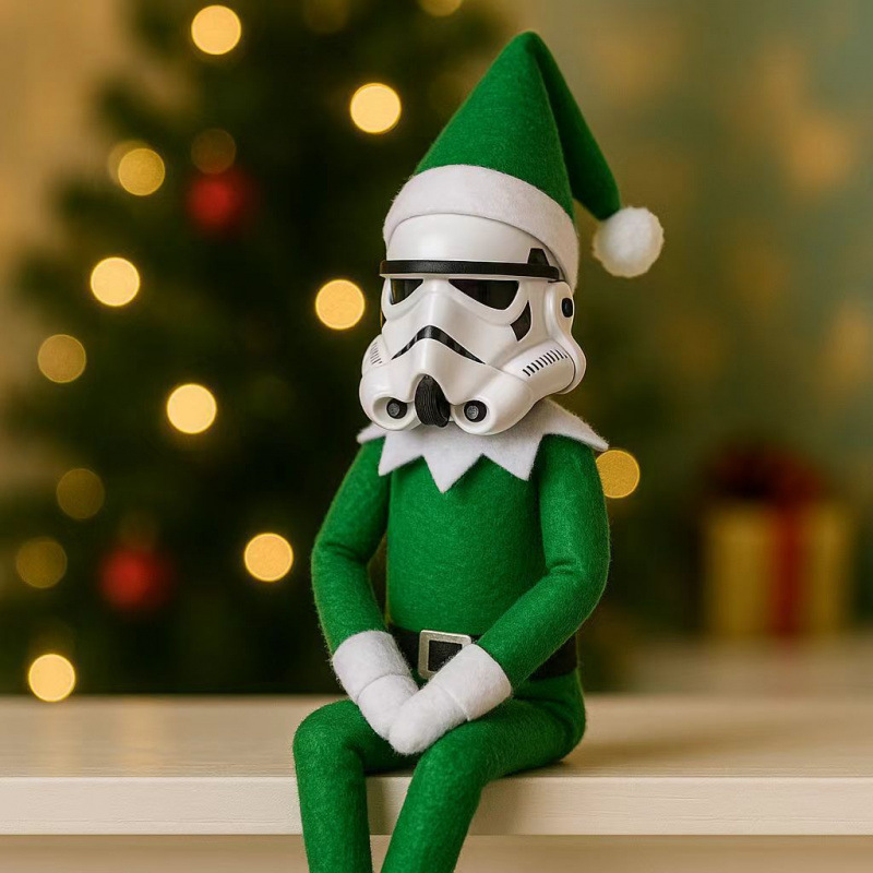 🚀 2025 New Arrival! Tormtrooper Christmas Elf Doll 🎄🔥