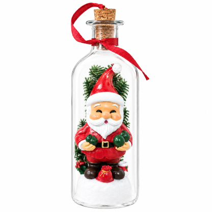 🎁Last Day 49% OFF🔥Mr. Christmas  Christmas Tree Message In A Bottle