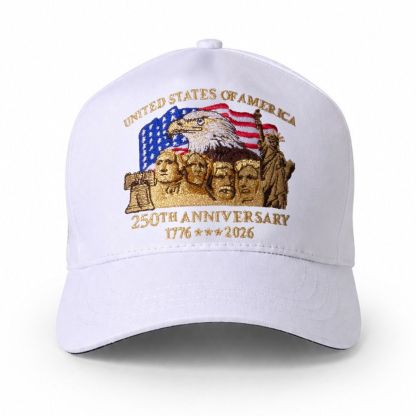 🇺🇸 Limited Edition USA 250th Anniversary Patriotic Hat — Celebrate 1776–2026 🦅