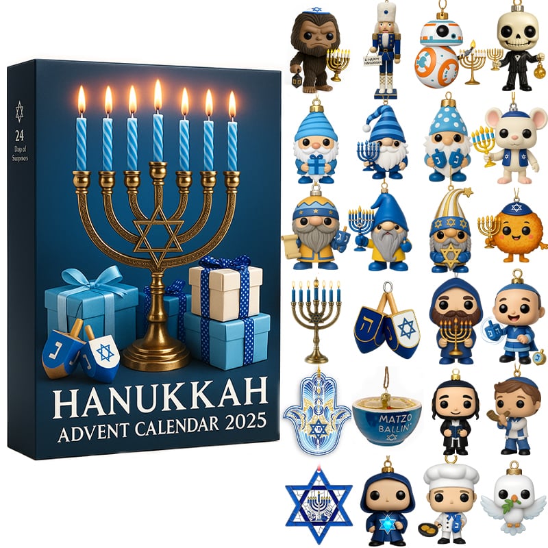 🔥LAST DAY 49% OFF -✨Hanukkah Advent Calendar 2025