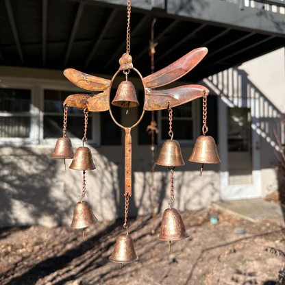 ✨ Limited Edition Handmade Dragonfly Wind Chime with Bells