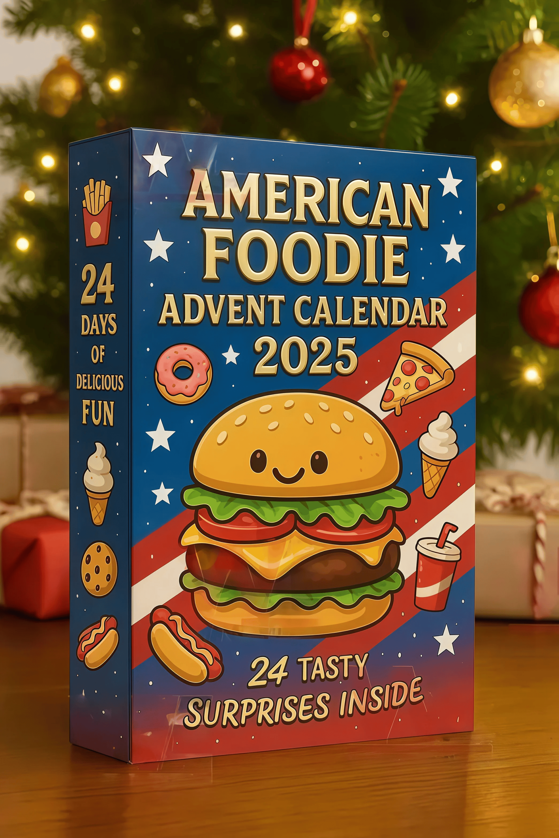 🔥Limited Edition, Only 100 Sets Left! - 🍔 American Foodie Advent Calendar 2025