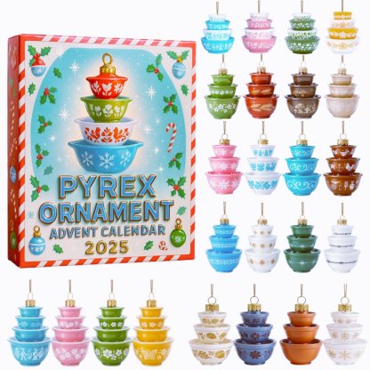 Pyrex Ornament Advent Calendar 2025