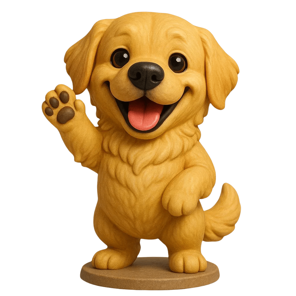 Fun Golden Retriever Advent Calendar 2025