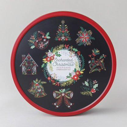 🎄Enchanted Christmas - 🧵✨A Keepsake Embroidery Kit by Missouri Star(❤️Beginner-friendly)