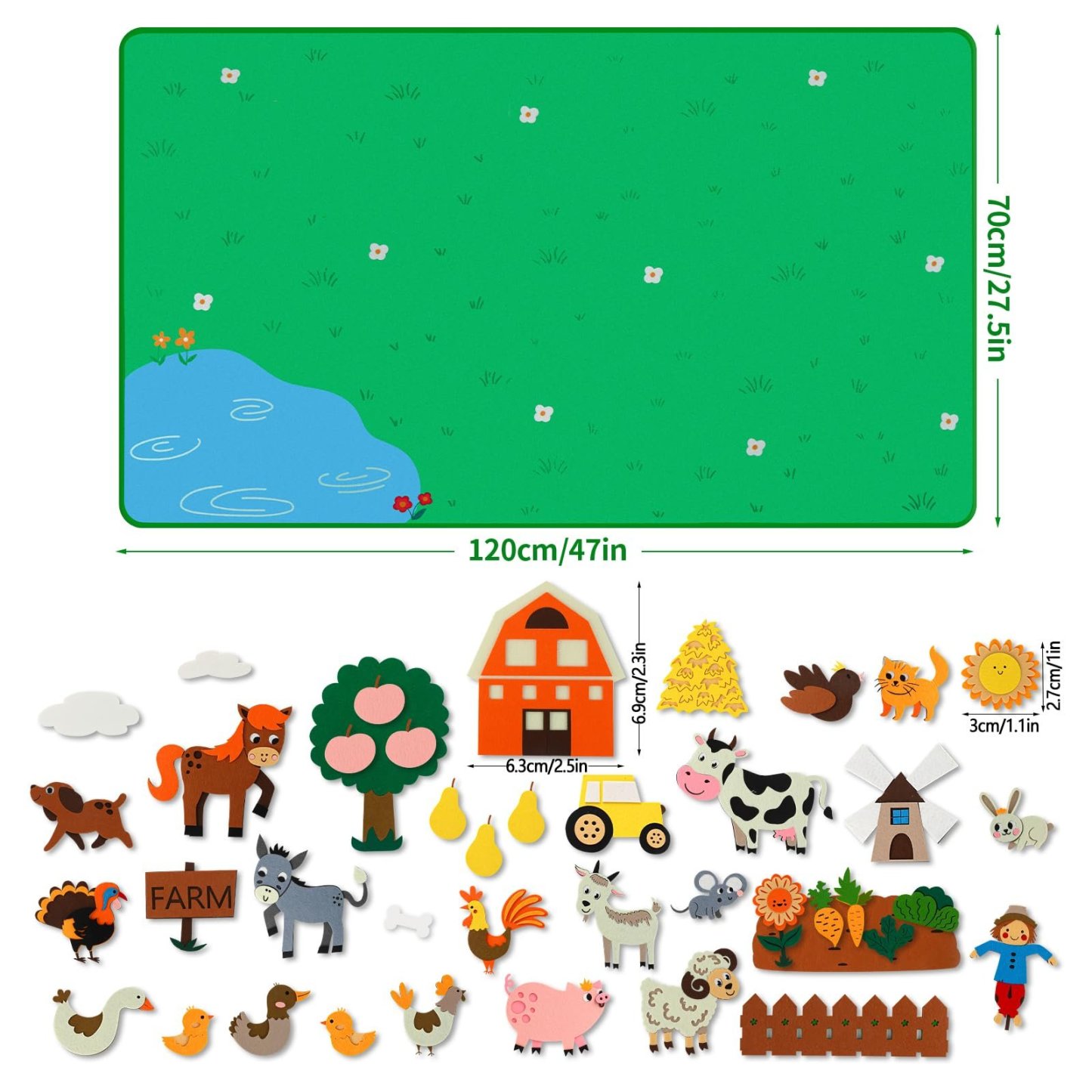 🔥LAST DAY 50% OFF- Felt Board Story Set for Toddlers