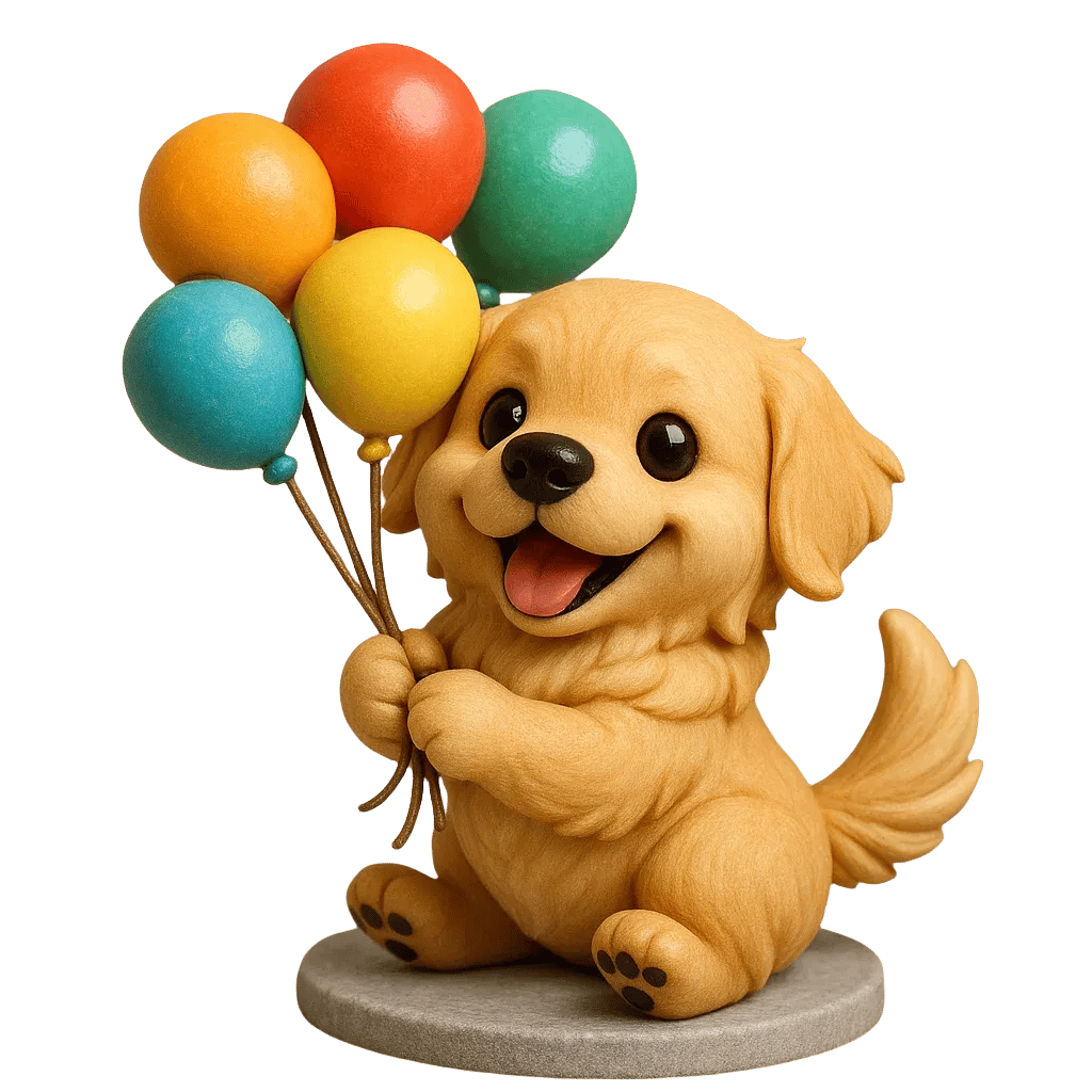 Fun Golden Retriever Advent Calendar 2025