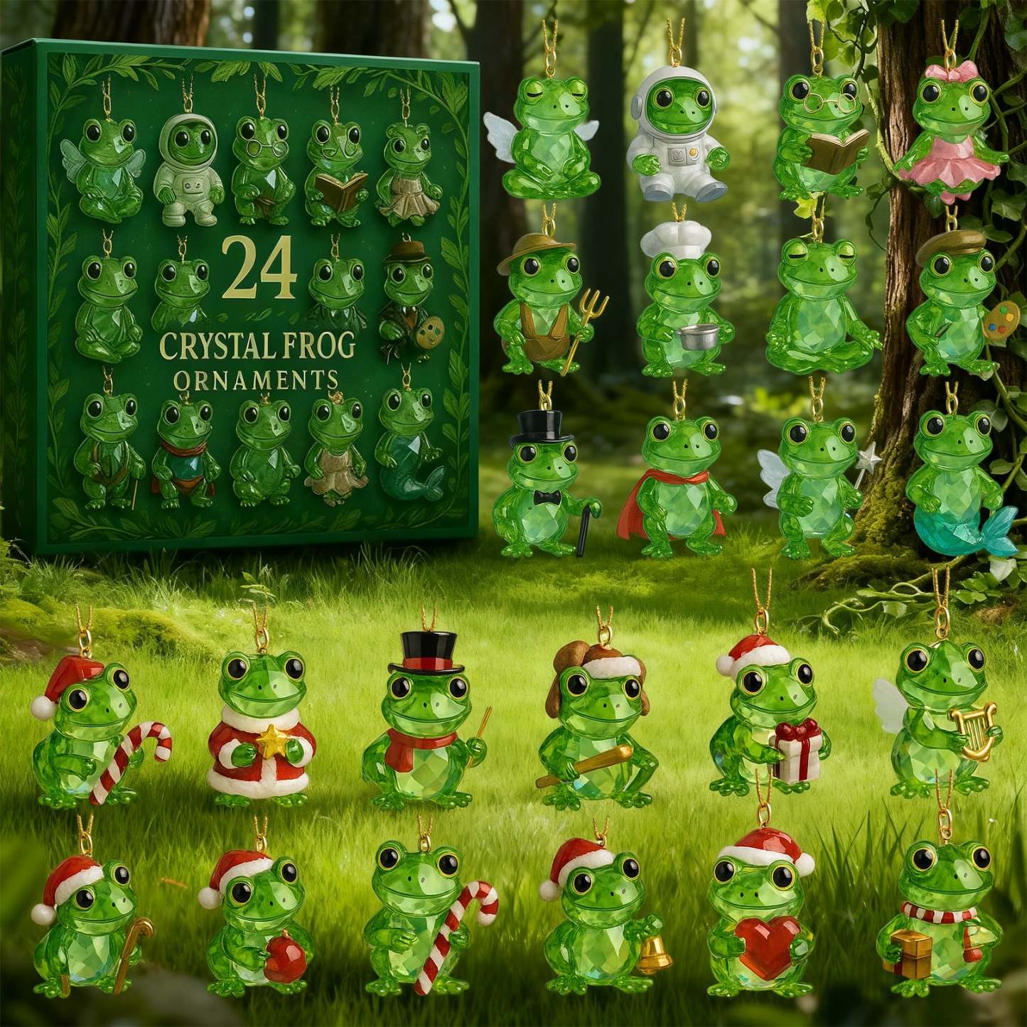 🐸 The Magic of the Forest Awaits — Frog Advent Calendar 2025