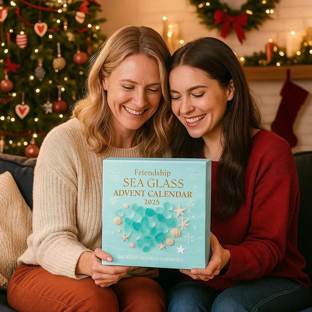 🔥LAST DAY 49% OFF🌊Friendship Sea Glass Advent Calendar 2025-A Gift of Daily Wonder
