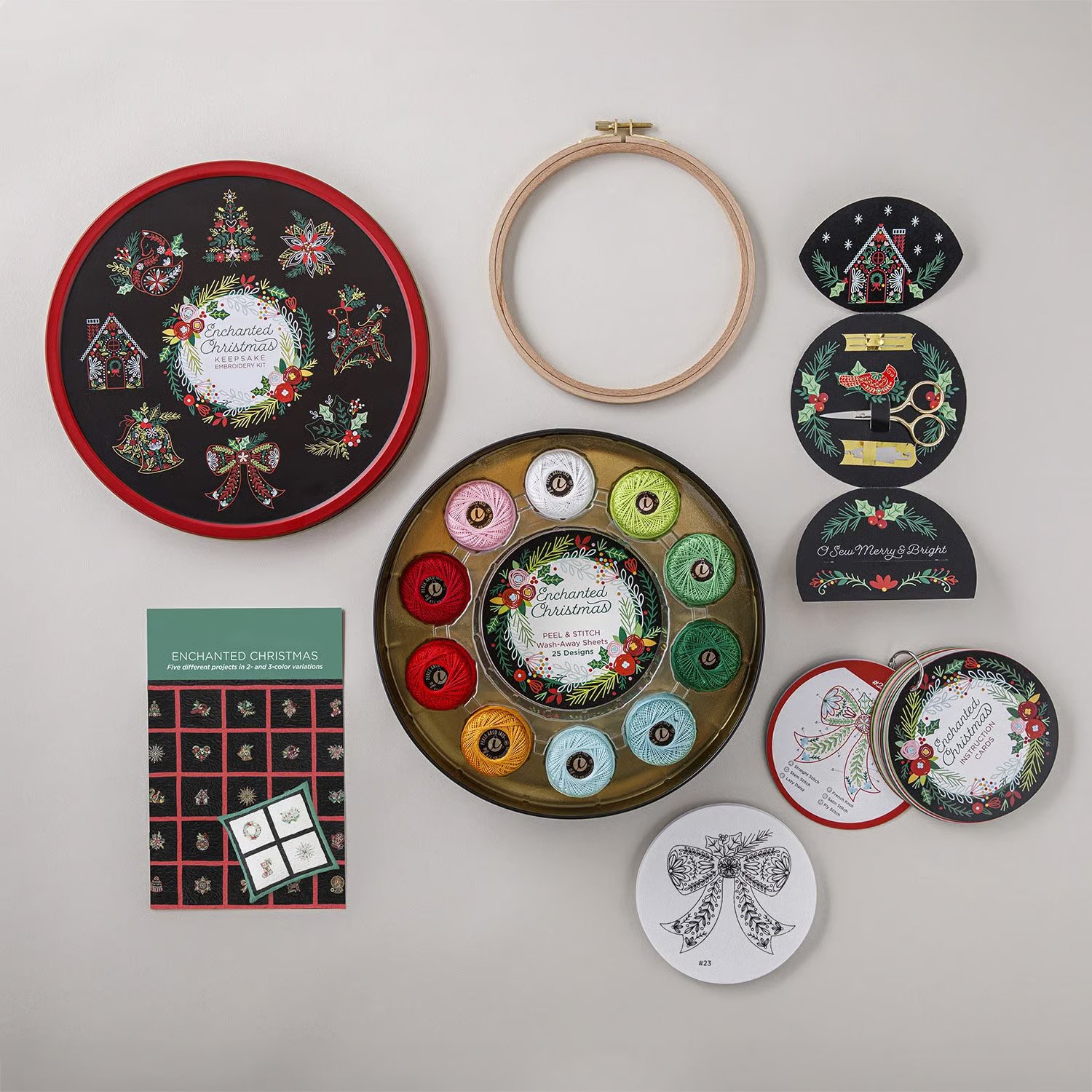 🎄Enchanted Christmas - 🧵✨A Keepsake Embroidery Kit by Missouri Star(❤️Beginner-friendly)