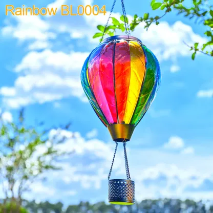 🎄 50% OFF Christmas Hot Air Balloon Solar Lantern – With Cozy Flame Effect 🔥