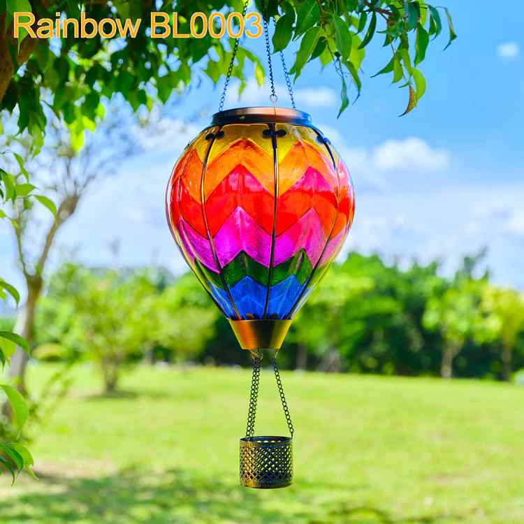 🎄 50% OFF Christmas Hot Air Balloon Solar Lantern – With Cozy Flame Effect 🔥