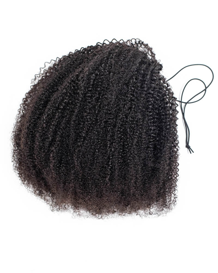 Coily Texture Breathable Cap Half Wig