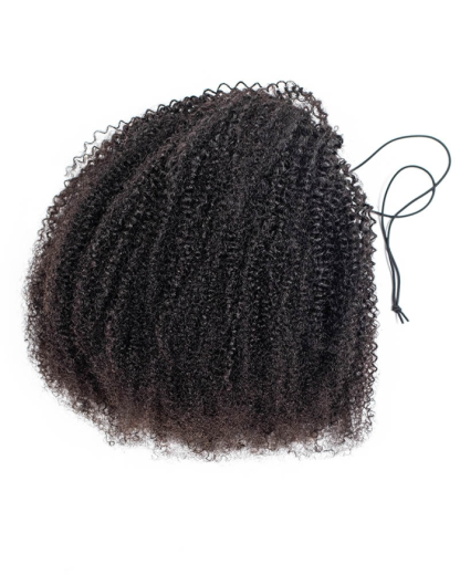 Coily Texture Breathable Cap Half Wig