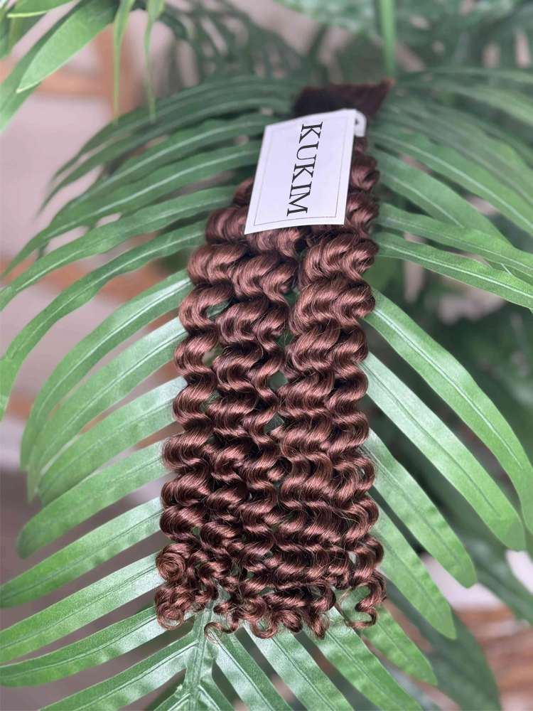 Deep Wave Bulk Human Hair Bundles