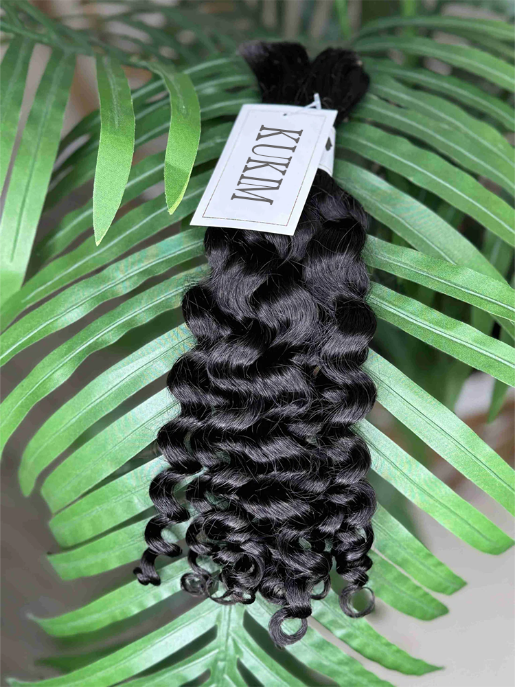 Italian Curl Bulk Human Hair Bundles