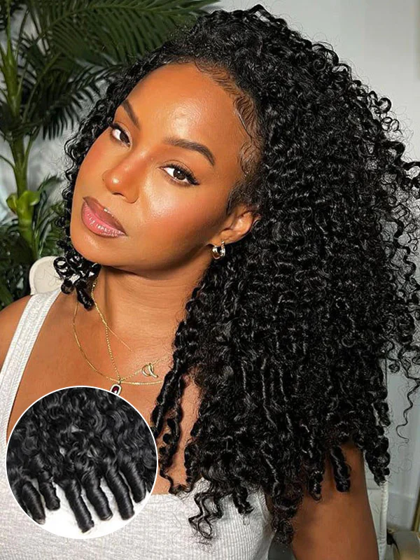 Isabella Bleached Knots Glueless Burmese Curly Wig 13x6 Lace Front Human Hair Wigs With Drawstring Pre Plucked