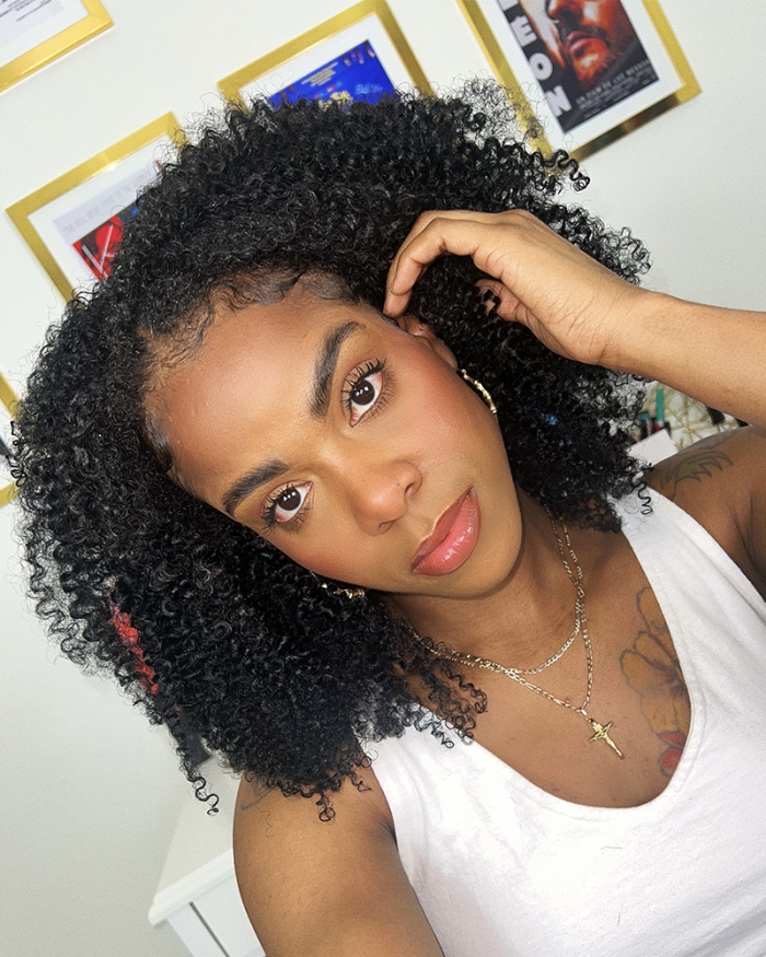 Coily 3 In 1 Half Wig