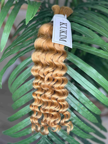 Deep Wave Bulk Human Hair Bundles