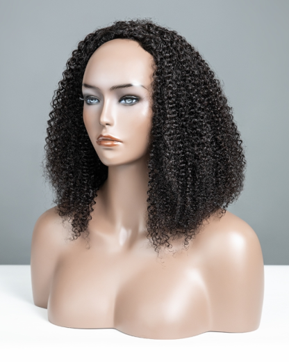 Curly 3 In 1 Half Wig