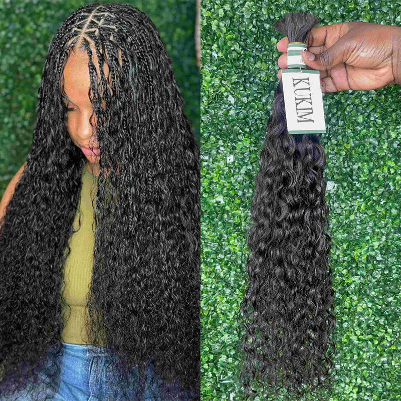 Water Wave Bulk Human Hair Bundles