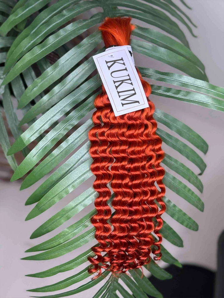 Deep Wave Bulk Human Hair Bundles