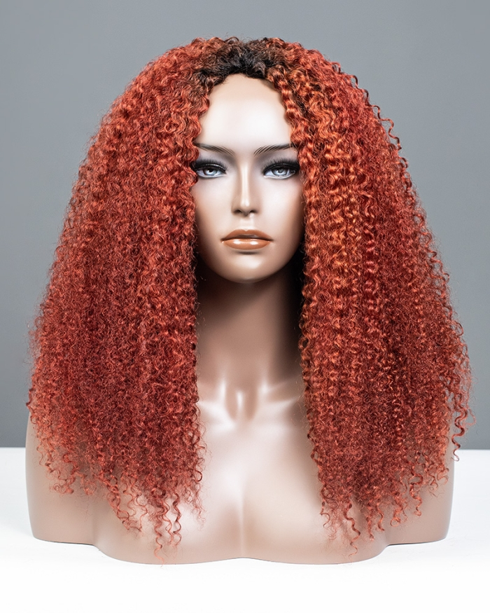 Auburn Allegory 3 In 1 Half Wig