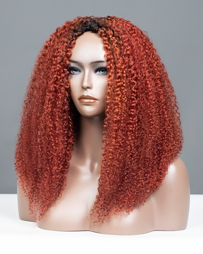 Auburn Allegory 3 In 1 Half Wig