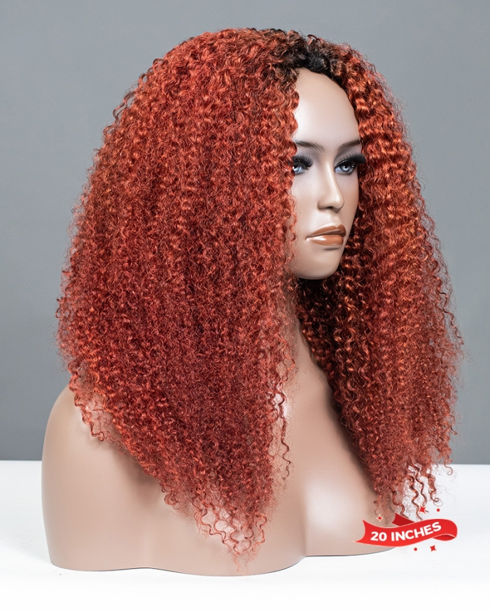 Auburn Allegory 3 In 1 Half Wig